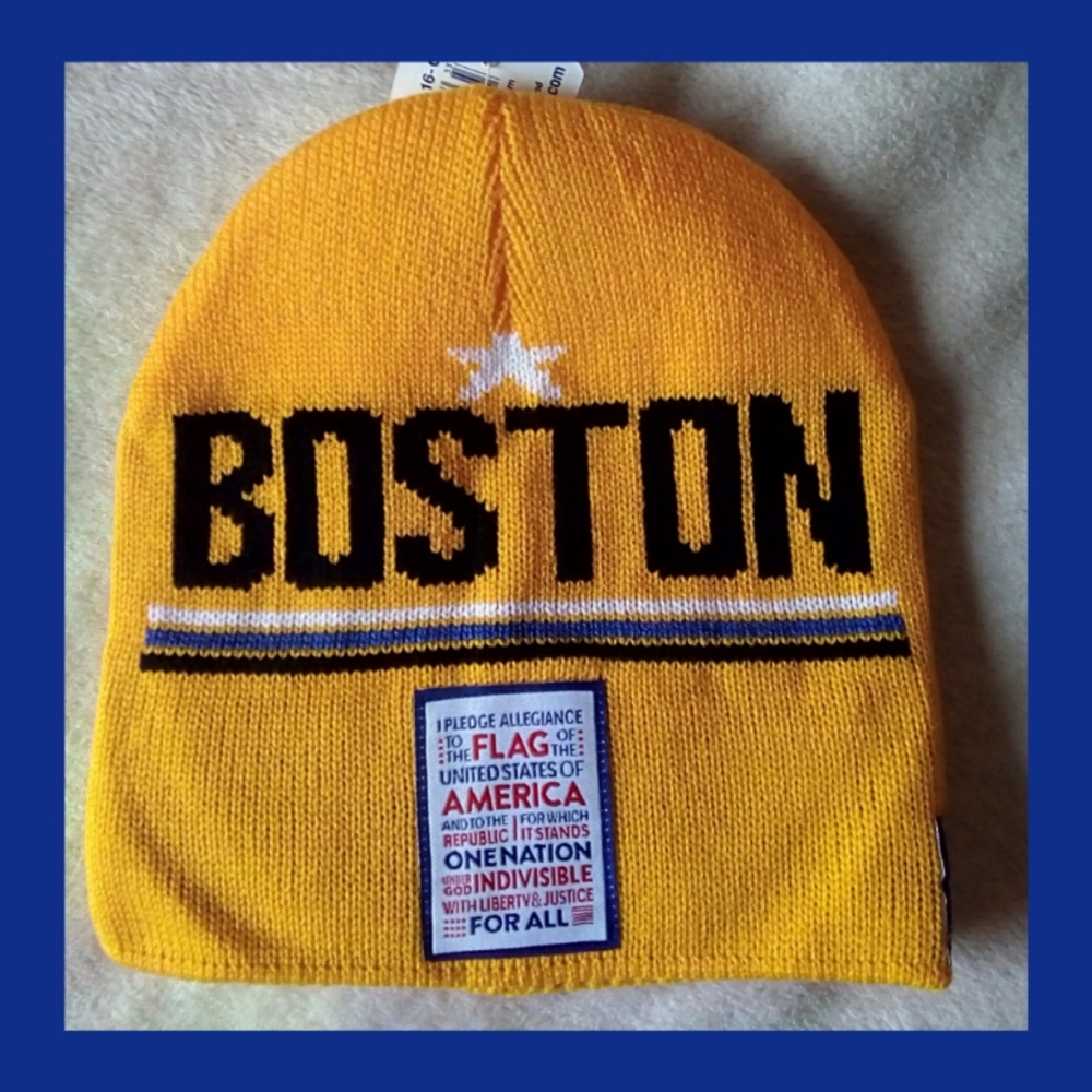 BOSTON ADULT UNISEX WINTER HATS! NEW!!